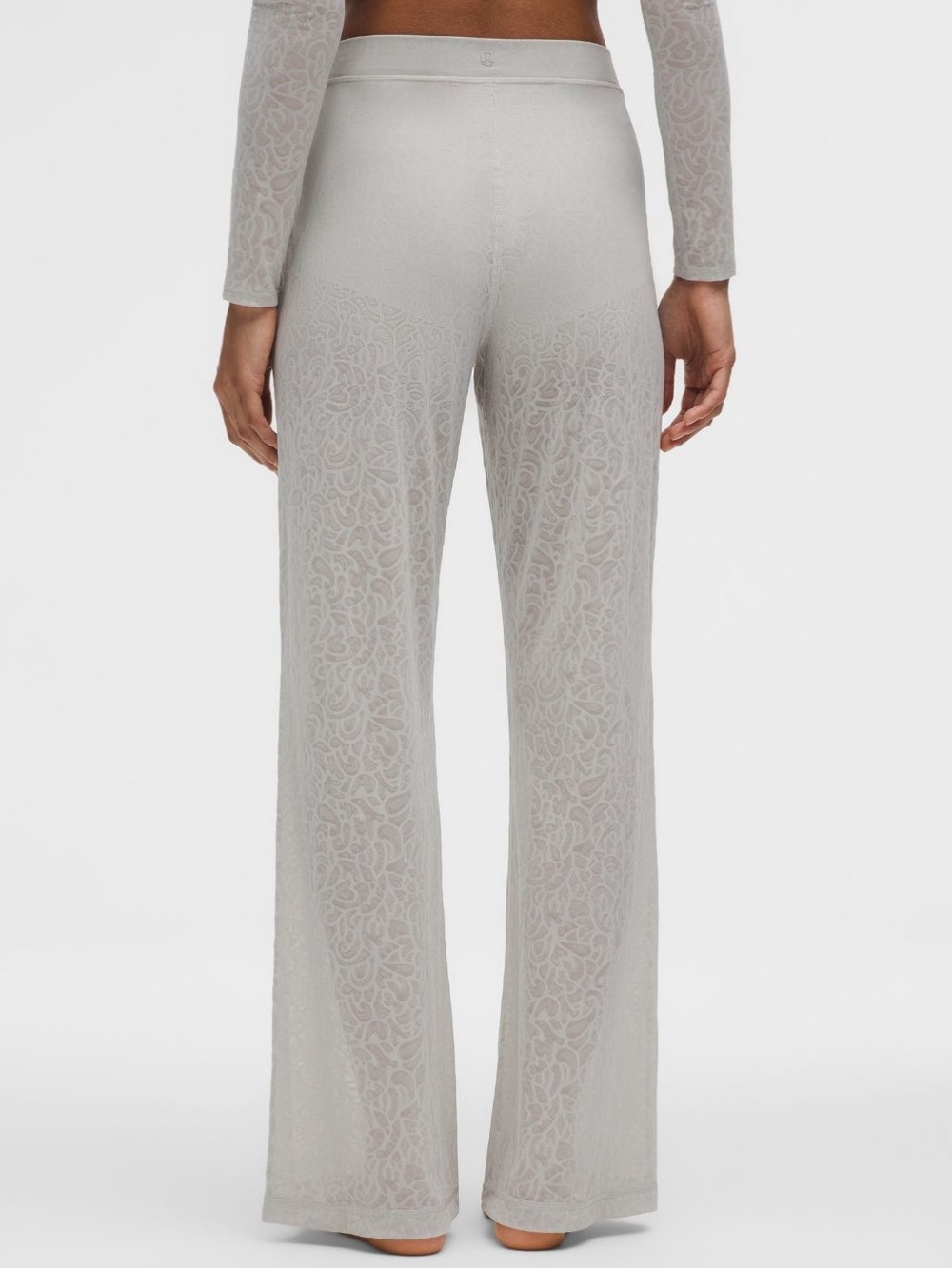 NWOT Lululemon Paisley Lace Jacquard High-Rise Flared Pant. Size 8 - Picture 10 of 10